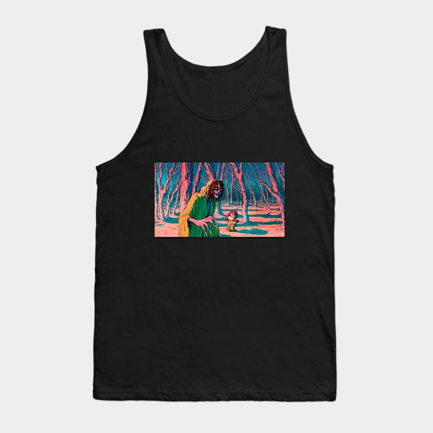 I don't think we're alone in these woods Tank Top by INOGArt